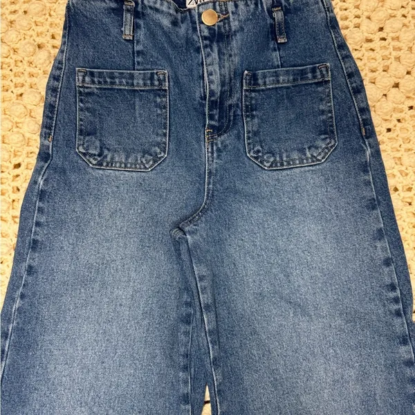 Zara Classic Blue Women's Jeans. #16 - Image 2