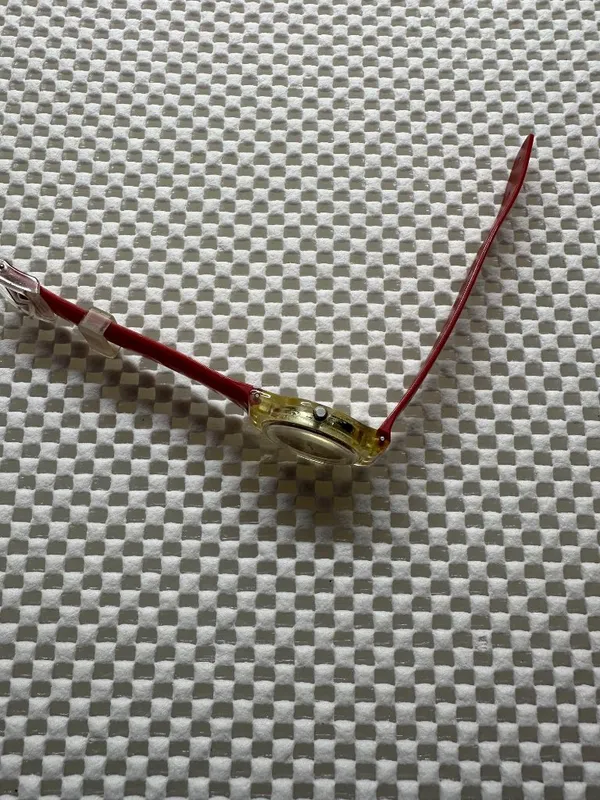 Swatch Watch Lady Rote-Lei LK128 Vintage 1991 - Image 5