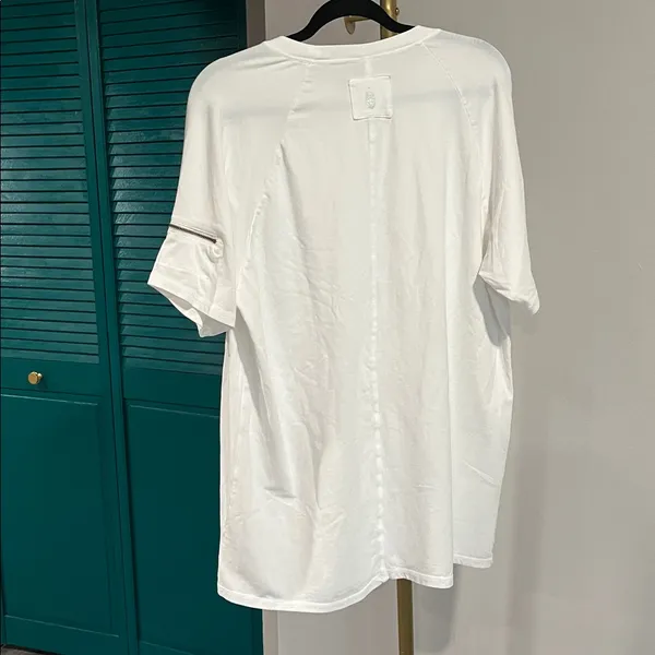 NWOT Free People FP Movement Hot Shot Tunic Tee In White XS 🌙 - Image 6