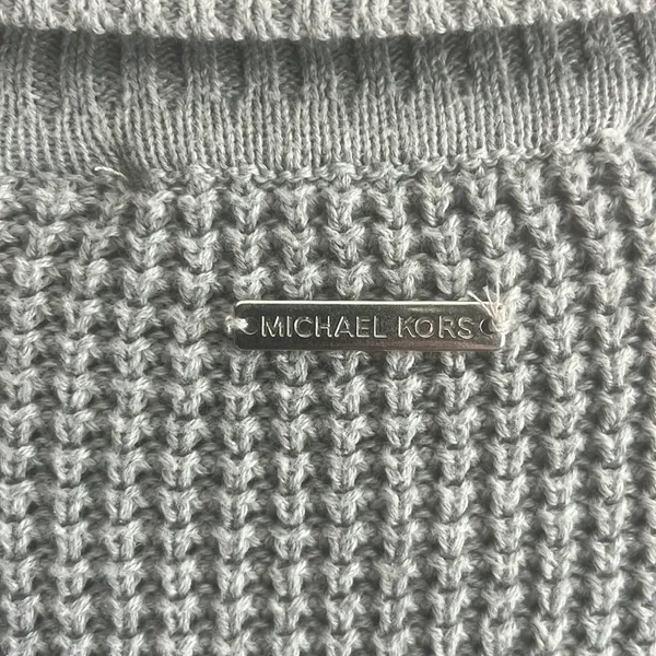 MICHAEL Michael‎ Kors gray turtleneck knit sweater women's size small - Image 3