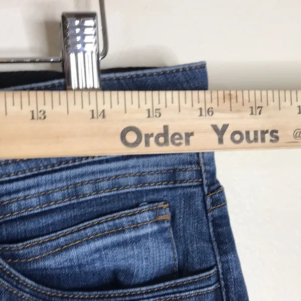 Democracy Women's Ab Technology Dark Denim Skinny Jeans Size‎ 10 - Image 5