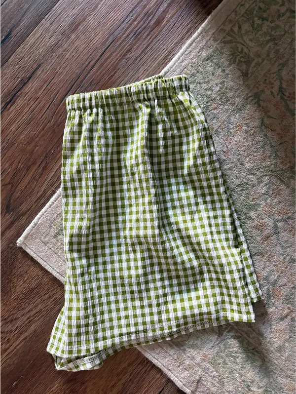 Shein Gingham Shorts - Image 3
