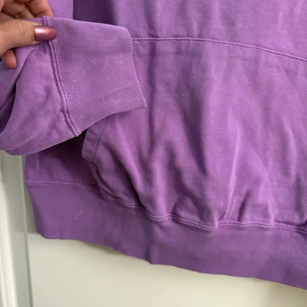 Nike Women's Purple lavender hoodie size medium - Image 3