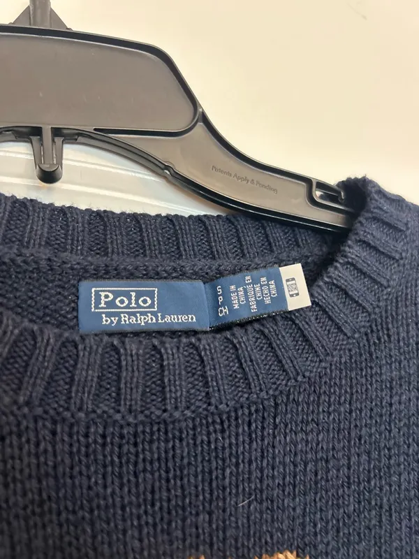 Polo Ralph Lauren Bear Cotton-Linen Sweater - Image 3