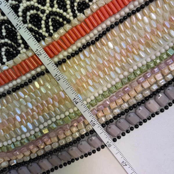 Zara Full Beaded Mini Skirt - Image 6