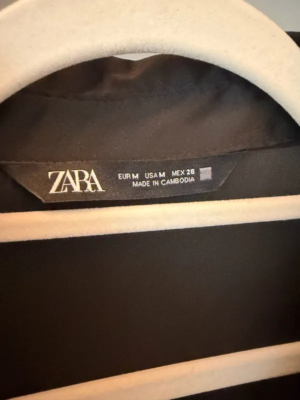 ZARA Silky Top Black - Image 2