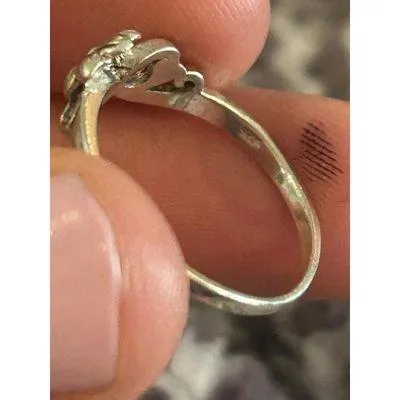 Z33 size 6.5 ring 925 sterling silver - Image 5
