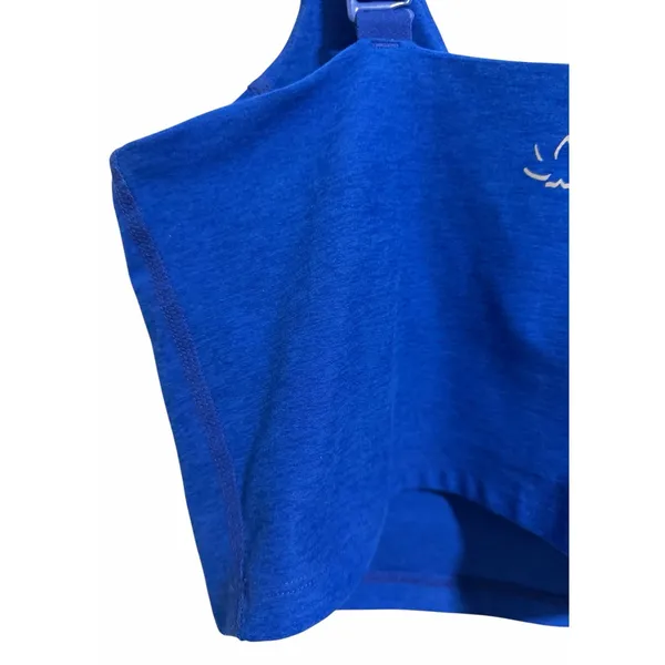 Beyond Yoga Spacedye‎ Good Day Cropped Tank Marine Blue Heather Size Small - Image 8