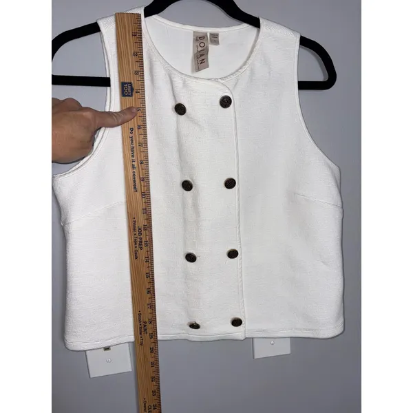 Dolan Left Coast Collection Structured Vest Crest Buttons Anthropologie - Image 6