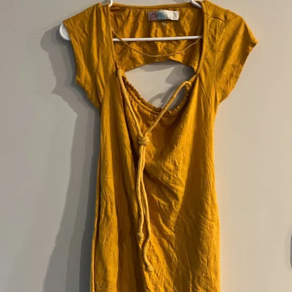 Free People Vivi‎ Mini Golden YellowSize: XS - Image 5