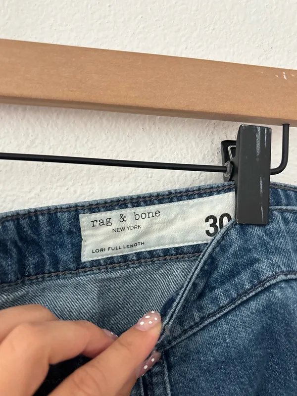 Rag and Bone Lori full length jeans - Image 2
