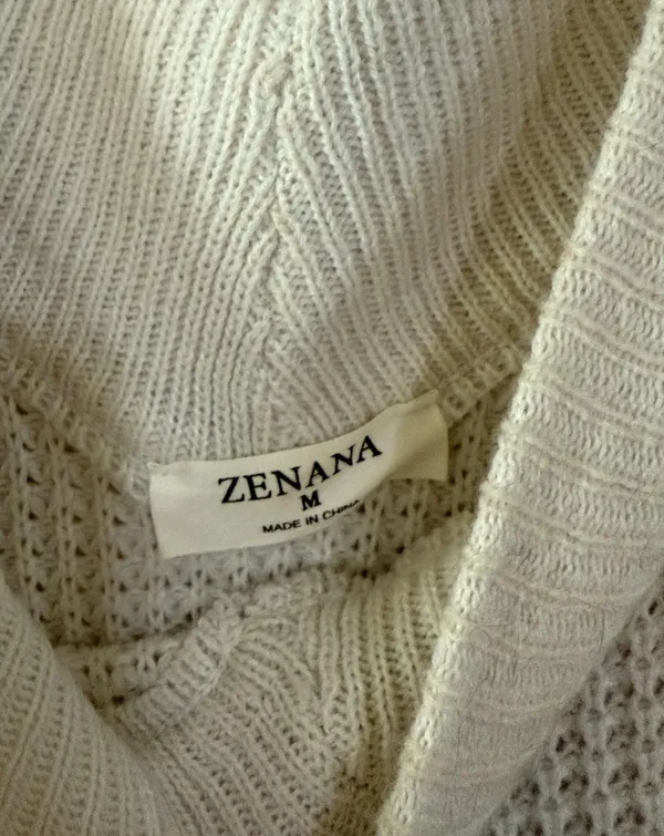 Zenana Off-The-Shoulder Sweater - Image 3
