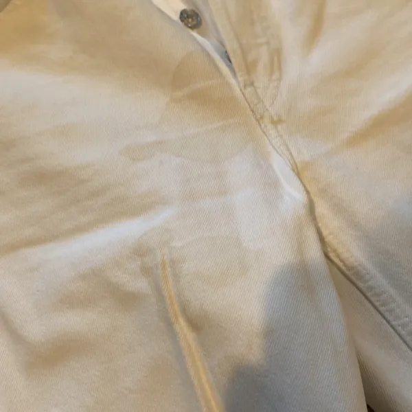 Re/done white denim jeans - Image 2