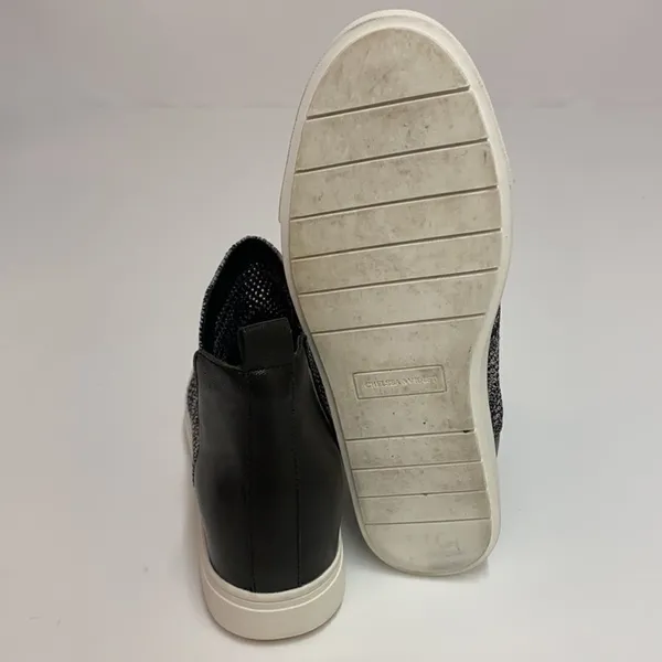 Flyknit Slip-On Black Wedge Sneakers A17‎ - Image 9