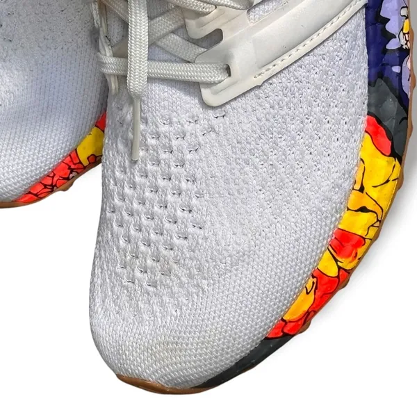 Adidas Ultra Boost 5.0 DNA White Floral Midsole Women 6.5 GX3028 Sneakers - Image 5