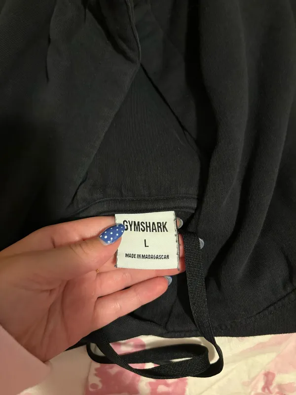 Black Gymshark Hoodie - Image 3