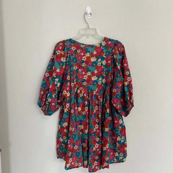 Entro Floral Mini Dress Size Small - Image 9