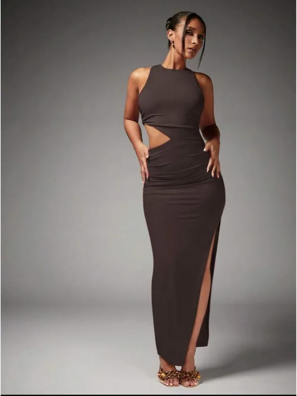 Brown dress - Image 2