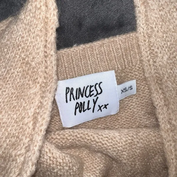 Princess Polly Blair Mini Dress in Beige Size XS/S - Image 11