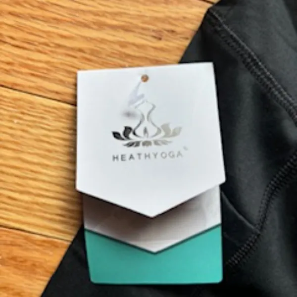 Health Yoga NWT Strapless Black Compression Shorts Bodysuit Shapewear Women’s L - Image 3