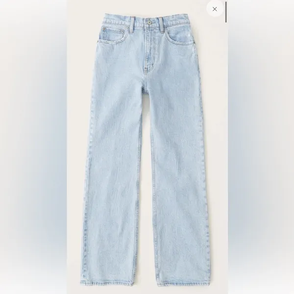 Abercrombie The 90s Relaxed Jean High Rise - Image 5