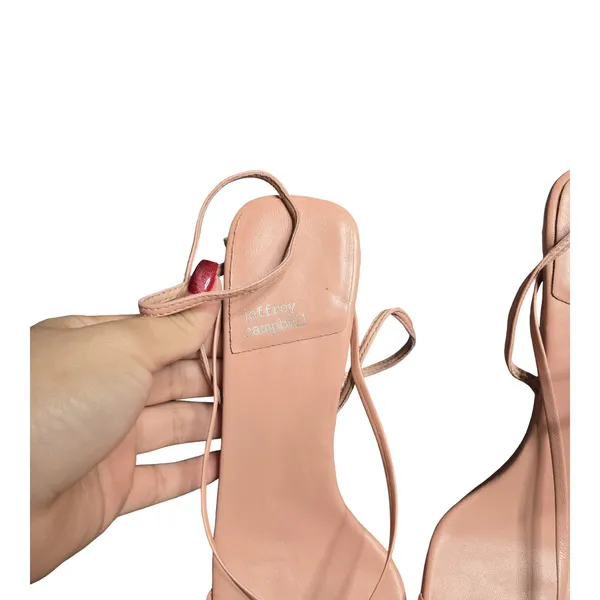 Jeffrey Campbell Fluxx Strappy Kitten Heels Size: 7.5 - Image 2