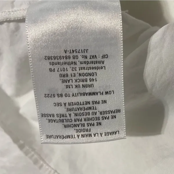 By Anthropologie Layered Poplin Sweater Top - Image 10