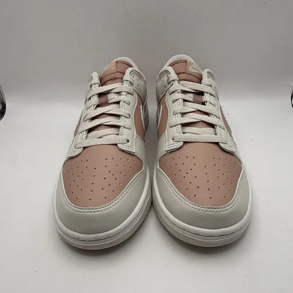 New Womens 9.5 Nike Dunk‎ Low Particle Pink/Lt Orewood Brown Sneaker IM6572-603 - Image 2