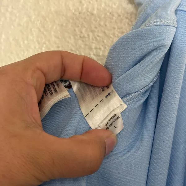Vuori Compose Wideleg Pant Color Crystal Blue size large - Image 15