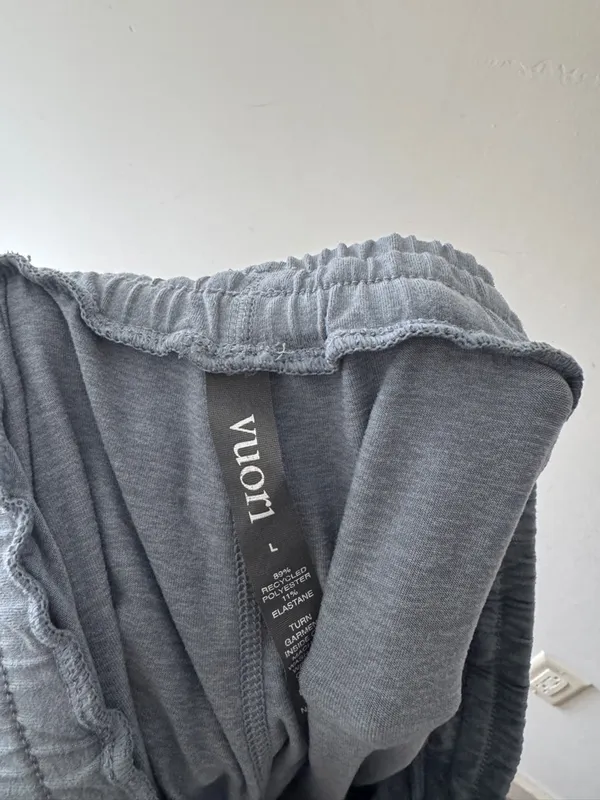 Vuori Women’s Blue‎ Boyfriend Jogger Lounge Sweatpants VW457 - Image 7
