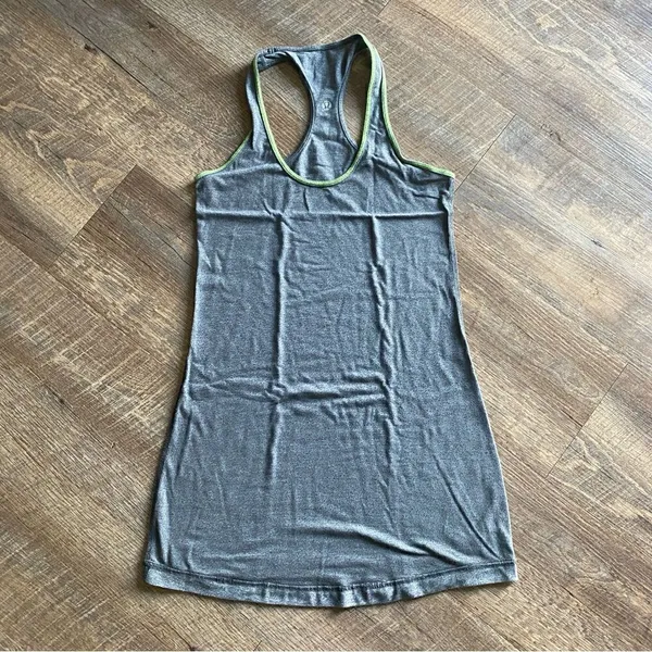 Lululemon Cool Racer Back Tank Top CRB Heather Gray 6 - Image 5