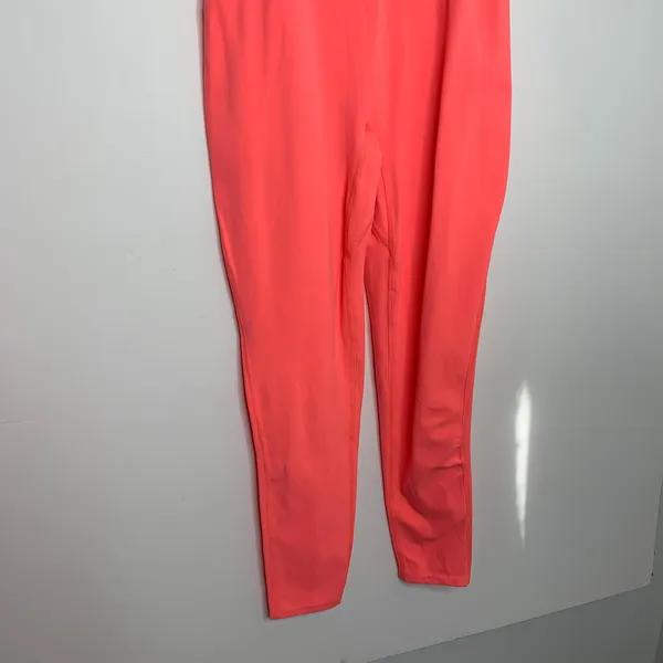 FP Movement Never better Strappy Back Jumpsuit Neon Coral Womens Small - Image 15