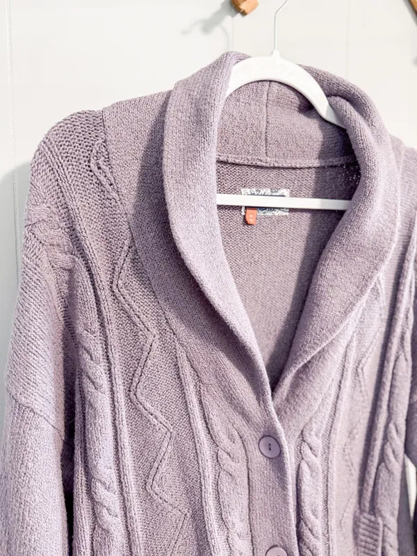 Anthropologie Pilcro Cable Knit Cardigan - Image 4