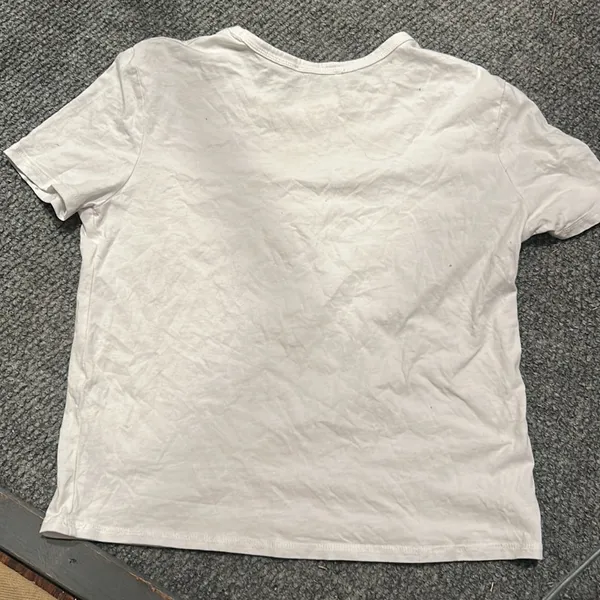 Zara White Baby‎ Tee - Image 5