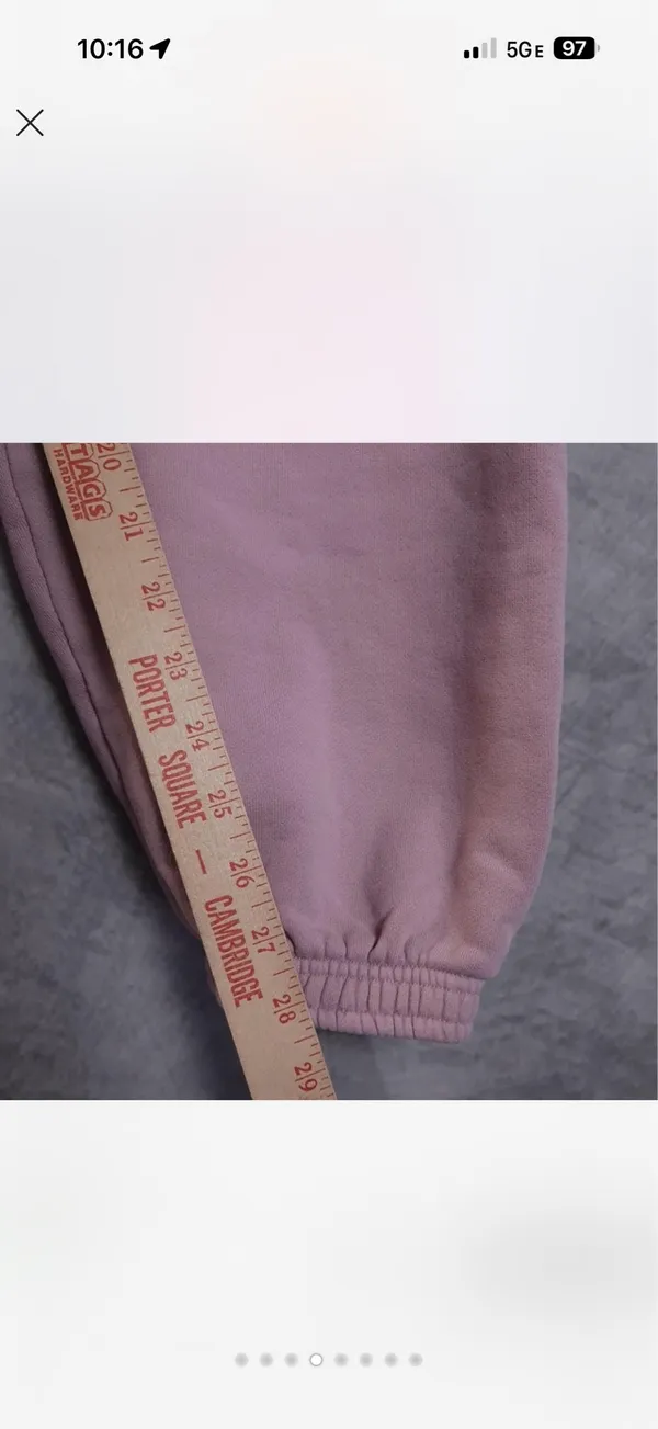Aritzia TNA Mega Cozy Fleece Sweatpants - Image 4