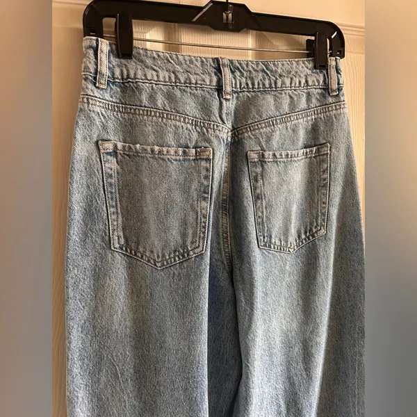 Garage Urbain A Jambe Large/‎ Street Wide Leg Jeans Size 27 (5) Back to School - Image 11