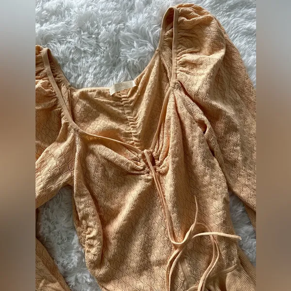 NWOT ULLA‎ JOHNSON Leland Halter Keyhole top sz L - Image 3