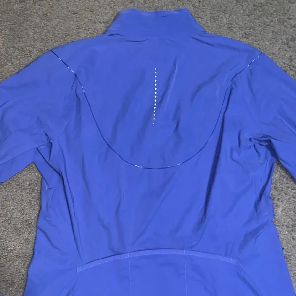 Lululemon Fast and Free‎ Windbreaker SpeedWeave Jacket Charged Indigo 10 - Image 6