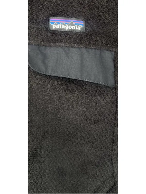 Patagonia Pullover Women’s Medium Re-Tool Snap-T Fleece Black Gorpcore Outdoor - Image 5