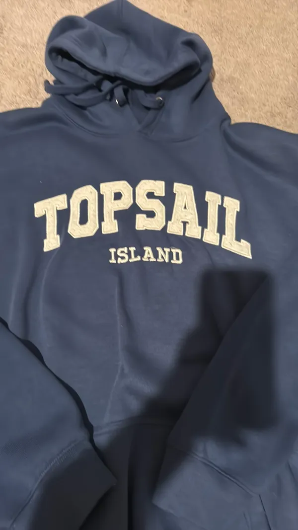 Topsail beach hoodie Blue Size XXL - Image 3