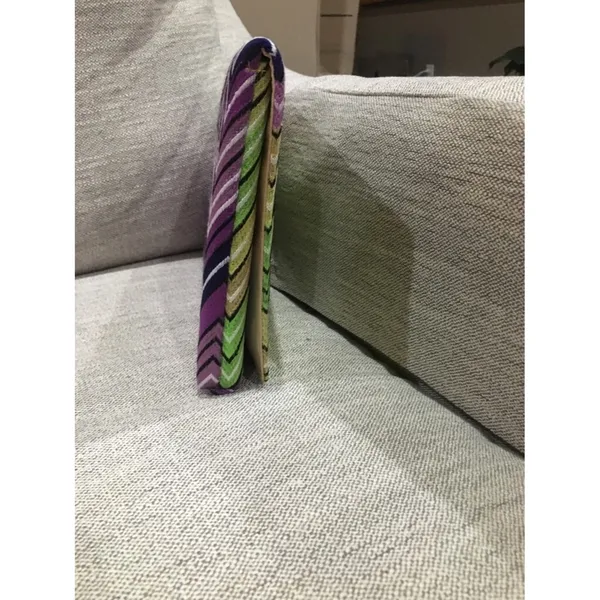 Missoni style zigzag clutch - Image 3