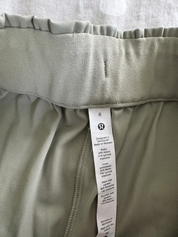 Lululemon Keep Moving Pants Rosemary Green Joggers/Sweatpants - Image 3