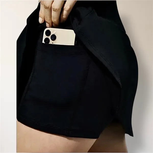 EleVen‎ Venus Williams S Black Pleated Tennis Skort Skirt Pickleball Pockets - Image 2