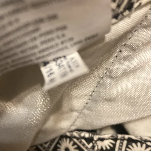 American Eagle Outfitters Stretch Women’s Size 14 Black/White Color - Image 9