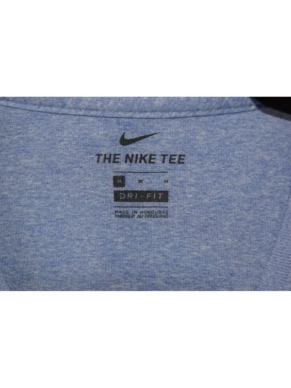 Nike Dri-Fit Blue Heather Athletic Tank Top Size Medium Sleeveless - Image 3