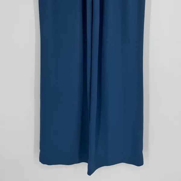 Babaton Wide Leg Pull On Pants Size 2 Blue Trousers Professional Career‎ Office - Image 8