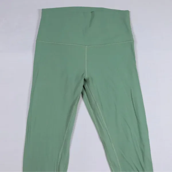 Lululemon Align High Rise Leggings Women 6 Willow Green 25 Inch Inseam Nulu Yoga - Image 11