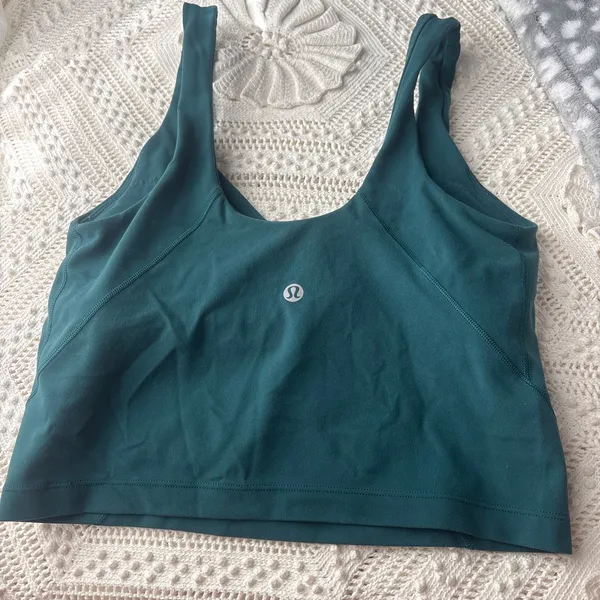 Green Lululemon Align Tank - Image 2