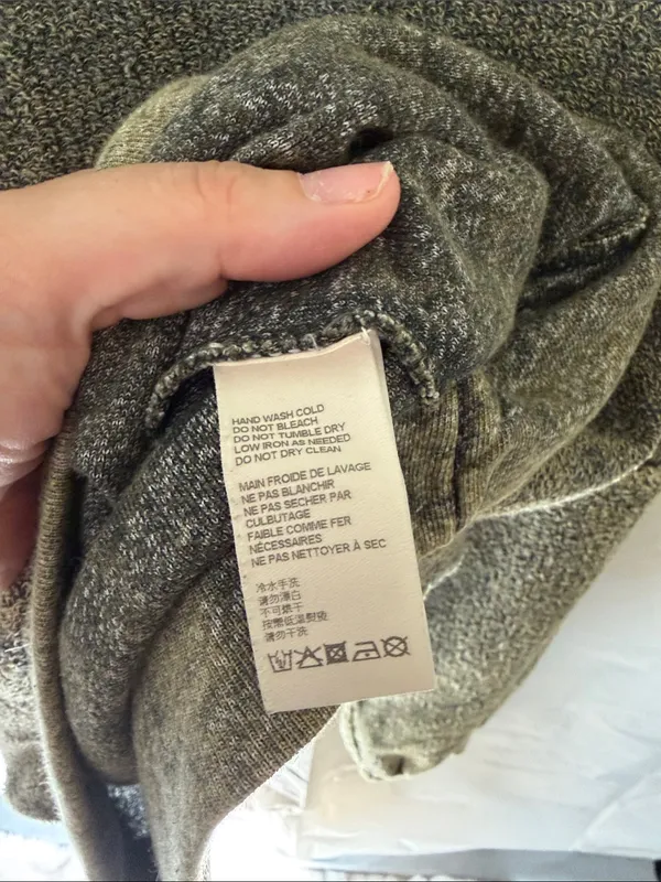 Free people Movement Washed Olive Green Crew Pullover - Image 5