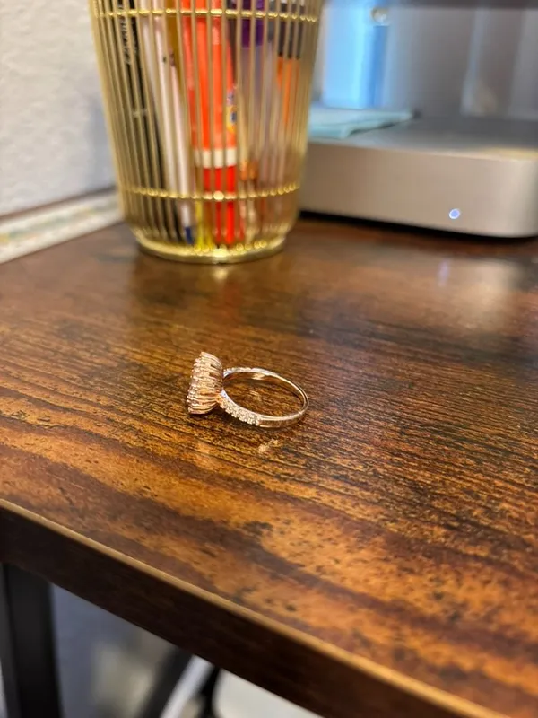🌸 Sparkling Pink Blush Ring ✨💍 - Image 3